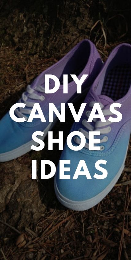 canvas shoe ideas