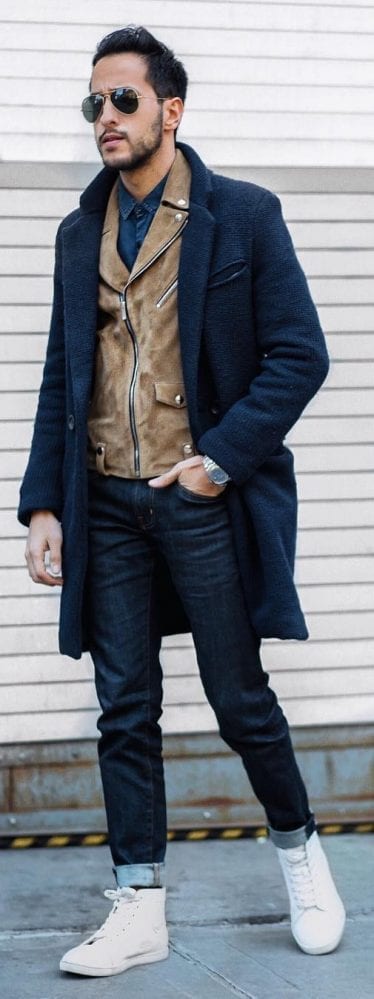 15 Overcoat Outfit Ideas For Men To Style This Season