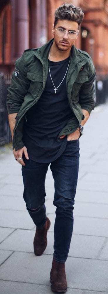 20 Dope Black T-shirt Outfit Ideas For Men To Try Right Now