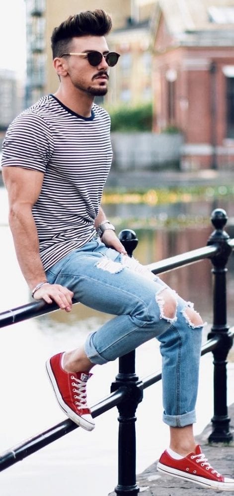 20 stylish Striped Outfit Ideas For Men Who Love Stripes