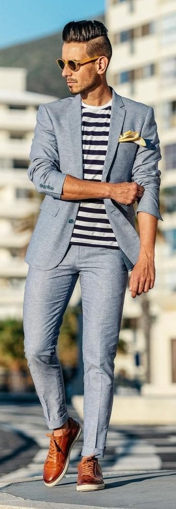 20 stylish Striped Outfit Ideas For Men Who Love Stripes