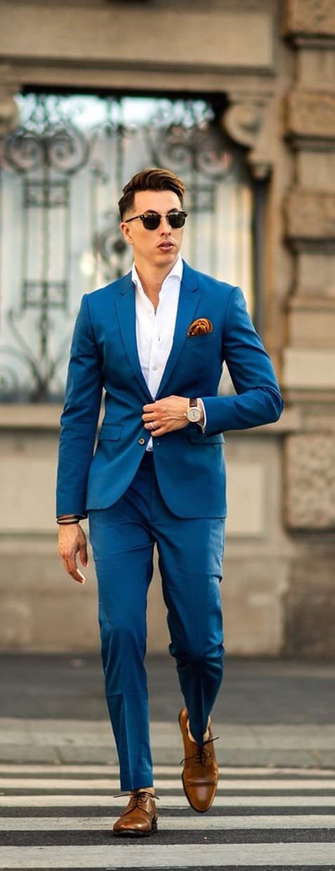 26 Dope Blue Suit Outfit Ideas for Every Occasion..