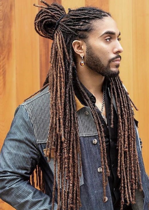 Long Dreadlocks hairstyle for Men