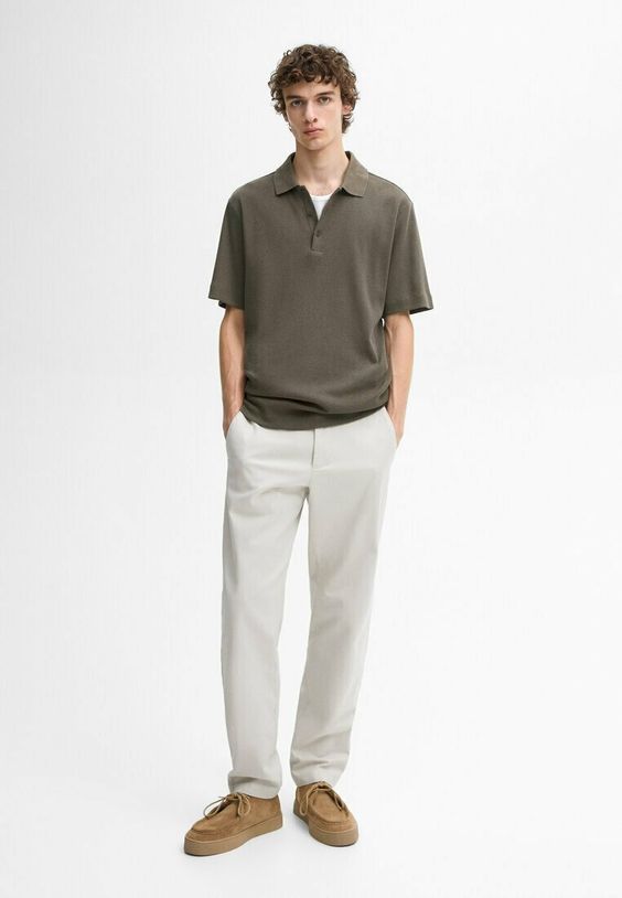 Pants With Polo Shirt