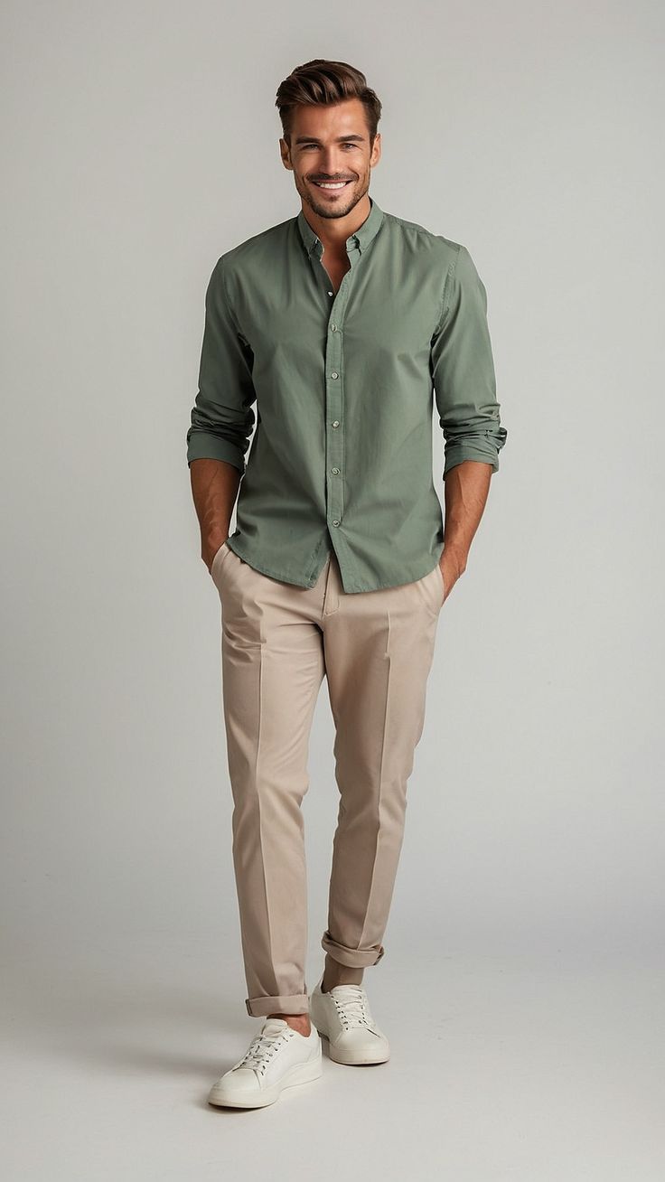 Casual Look Shirt For Tall Men